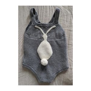 NWT Stella McCartney Kids Baby Girls Bunny Knit Bodysuit